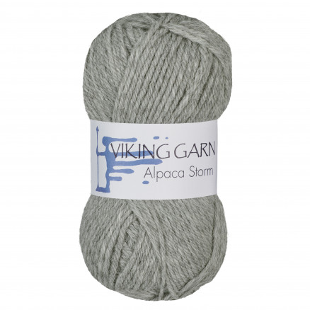Viking Garn Alpaca Storm 513 Grå