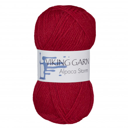 Viking Garn Alpaca Storm 560 Hørød