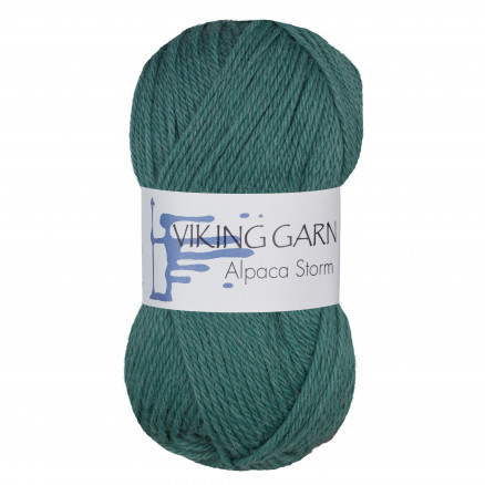 Viking Garn Alpaca Storm 534 Blågrøn