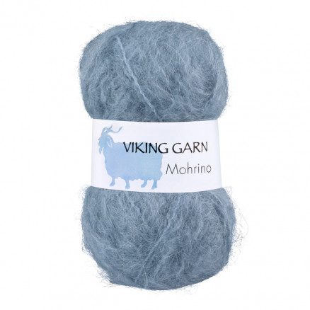 Viking Garn Mohrino 521 Lys Gråblå