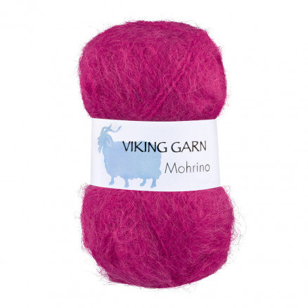 Viking Garn Mohrino 565 Hindbær