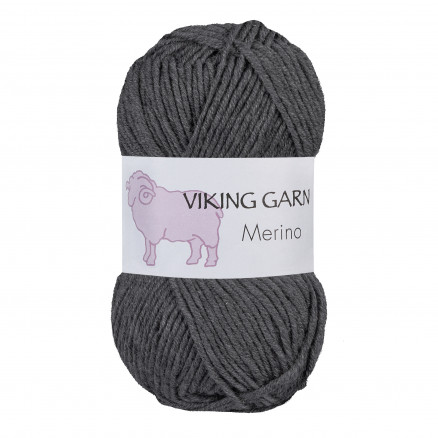 Viking Garn Merino 815 Grå