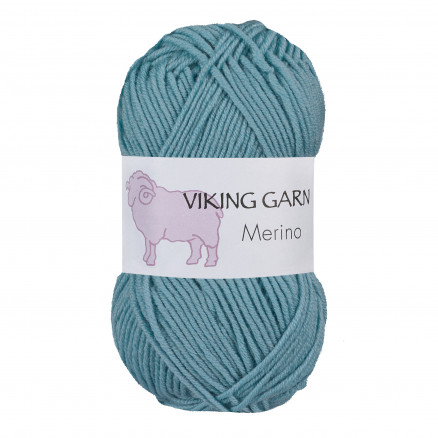 Viking Garn Merino 823 Lys Petrol