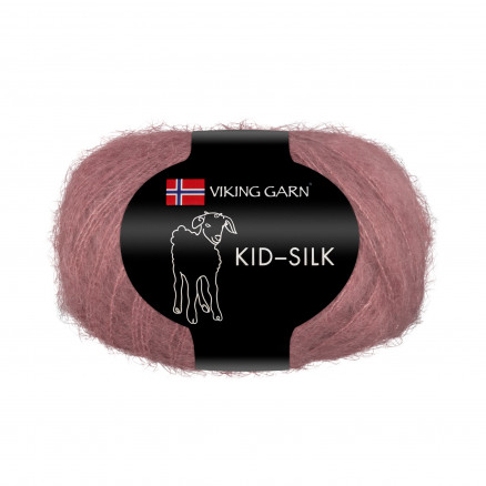 Viking Garn Kid-Silk 371 Brunrosa