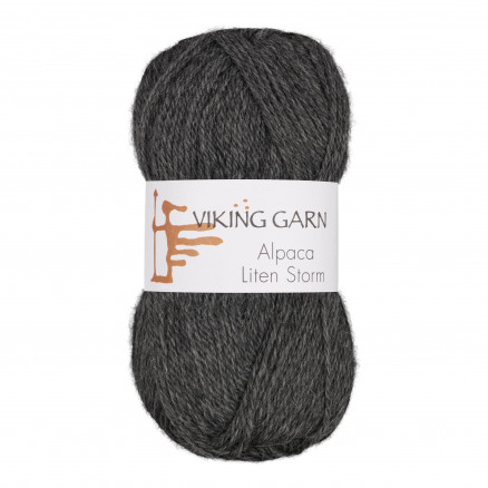 Viking Garn Alpaca Liten Storm 715 Grå