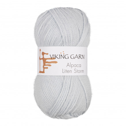 Viking Garn Alpaca Liten Storm 720 Lys Blå