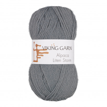 Viking Garn Alpaca Liten Storm 723 Gråblå