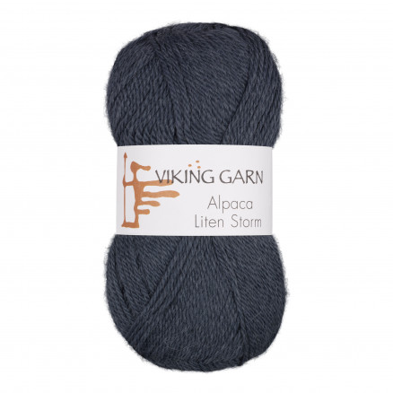 Viking Garn Alpaca Liten Storm 727 Jeansblå