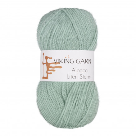 Viking Garn Alpaca Liten Storm 731 Lys Petroleum