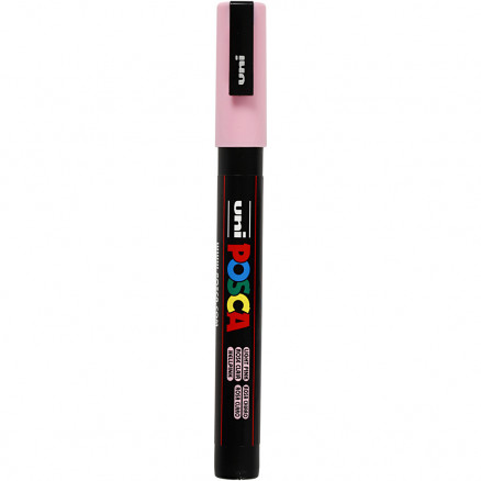 Posca Tusch, Light pink , stregtykkelse:, fine, 1stk.