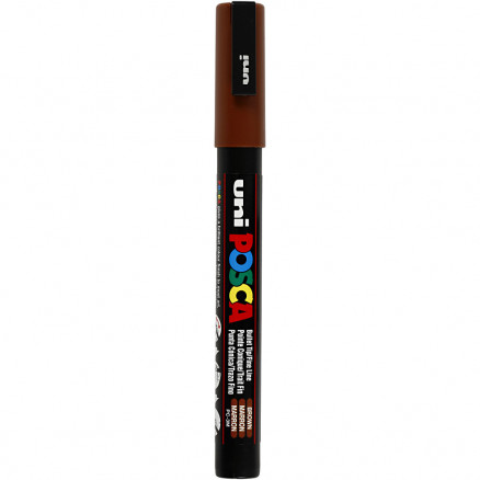 Posca Tusch, Brown , stregtykkelse:, fine, 1stk.