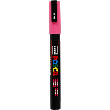 Posca Tusch, Pink , stregtykkelse:, fine, 1stk.