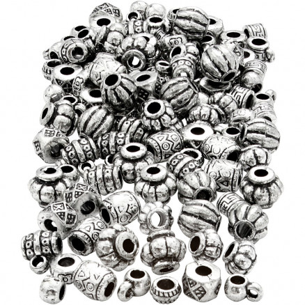 Perlemix, str. 7-11 mm, hulstr. 3 mm, 200g, ca. 400 stk.