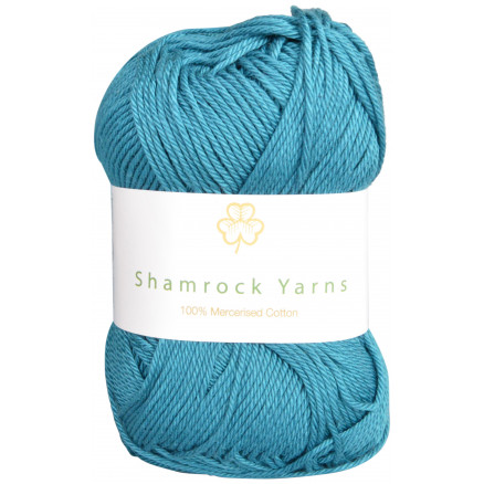 Shamrock Yarns 100% Mercerised Cotton 132 Petrol