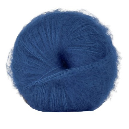 Hjertegarn Silk Kid Mohair Garn 1122 Blå