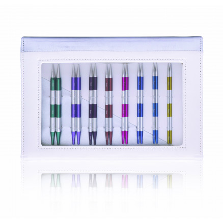 KnitPro SmartStix Udskiftelige Rundpindesæt Aluminium 60-80-100cm 3,50-8,00mm - 8 størrelser