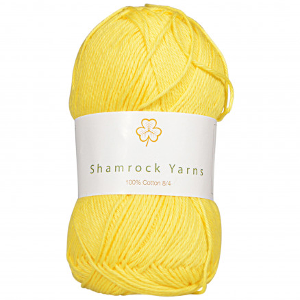 Shamrock Yarns 100% Bomuld 8/4 Garn 26 Gul