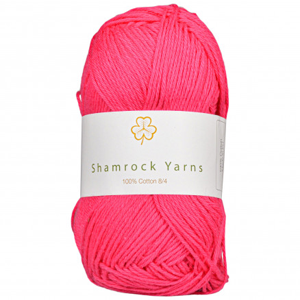 Shamrock Yarns 100% Bomuld 8/4 Garn 20 Mørk Cerise