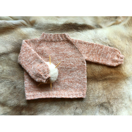 Skov Sweater af Rito Krea - Sweater Strikkeopskrift Str. 2-12år