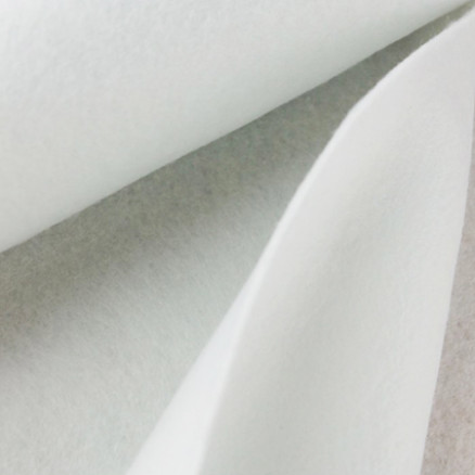 Filt 3mm Stof 100cm 01 Hvid - 50cm