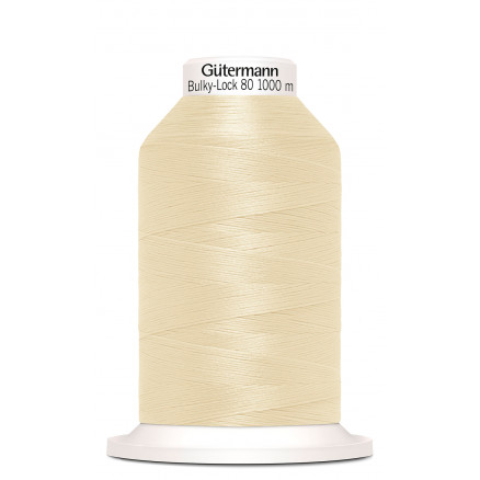 Gütermann Bulky-Lock 80 Sytråd Polyester Hvede 414 - 1000m