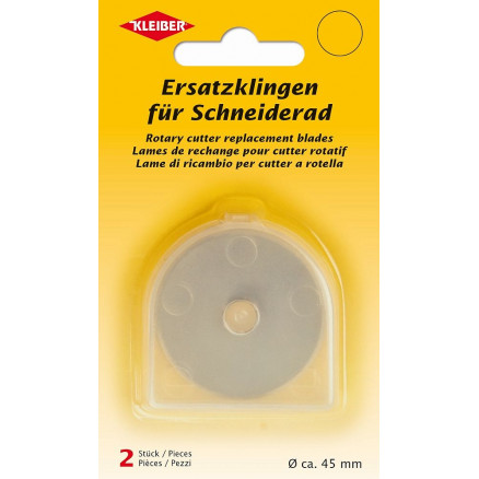 Kleiber Rulleskærer Ekstra Blad Ø45mm - 2 stk