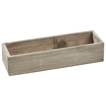 Trækasse Brun 28x9x6cm - 1 stk