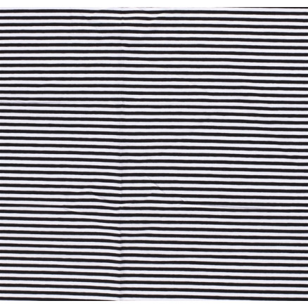 Bomuldsjersey Print Stof 150cm 069 Striber - 50cm