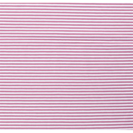 Bomuldsjersey Print Stof 150cm 014 Striber - 50cm
