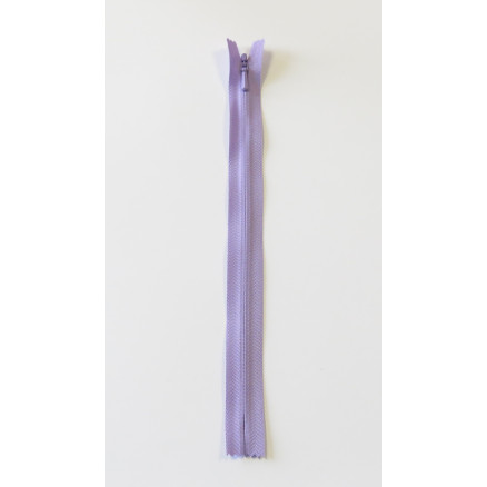 YKK Usynlig Lynlås Fast Lys Lilla 4mm - 23cm