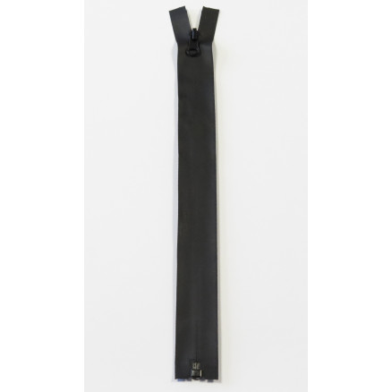 Cose Spiral Lynlås Delbar Vind/Vandafvisende Sort 6mm - 60cm