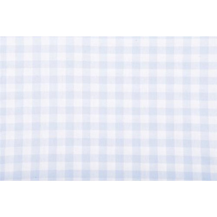 Køkkentern 10x10mm Bomuldsstof 601 Lyseblå 140cm - 50cm