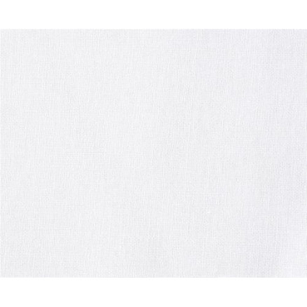 Perlebomuld Økologisk Bomuldsstof 001 Hvid 150cm - 50cm
