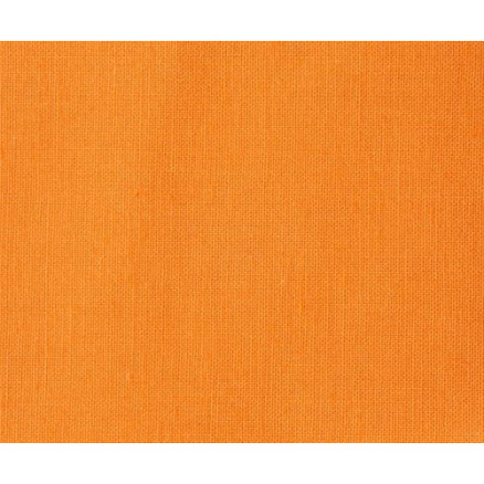 Perlebomuld Økologisk Bomuldsstof 022 Orange 150cm - 50cm