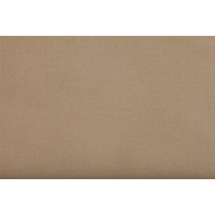 Perlebomuld Økologisk Bomuldsstof 044 Valnød 150cm - 50cm