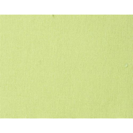 Perlebomuld Økologisk Bomuldsstof 058 Lys Limegrøn 150cm - 50cm