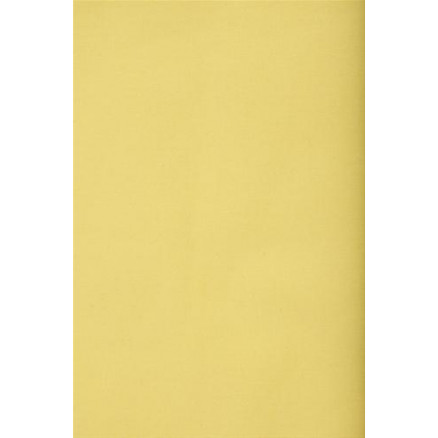 Perlebomuld Økologisk Bomuldsstof 020 Gul 150cm - 50cm