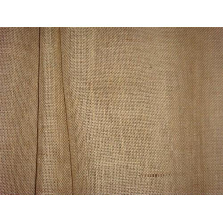 Hessian/Jute/Sækkelærred Stof 002 Natur 180cm - 50cm