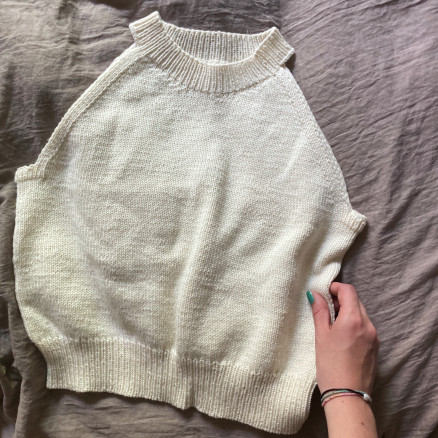 Sommersne Top af AlmaKnit - Garnpakke til Sommersne Top Str. XS-XXXL