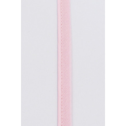 Paspoilbånd på Metermål Polyester/Bomuld 002 Lyserød 8mm - 50cm