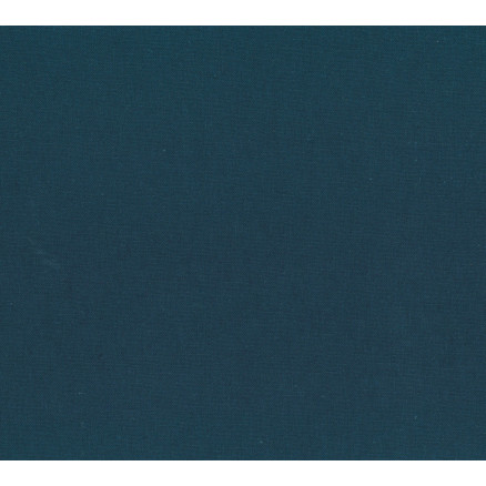 Lin Hør/Bomuld Stof 150cm 386 Marineblå - 50cm