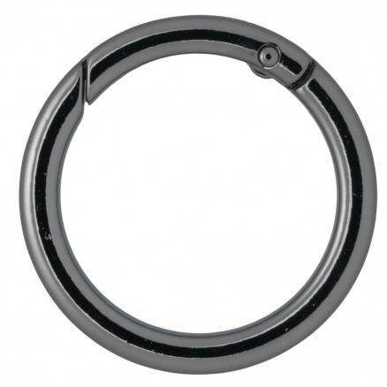 Infinity Hearts O-ring/Endeløs ring med Åbning Messing Gunmetal Ø37,6mm - 5 stk