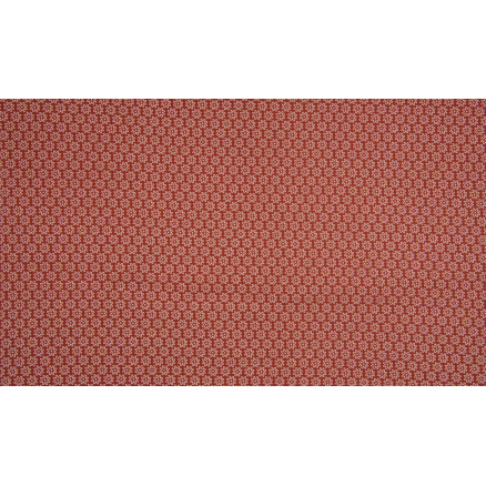 Minimals Bomuldspoplin Stof Print 237 Daisy Terra 145cm - 50cm