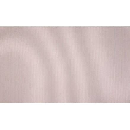 Minimals Bomuldspoplin Stof Print 311 Stripe Dusty Pink 145cm - 50cm