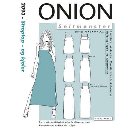 ONION Snitmønster 2093 Stroptop & Kjoler