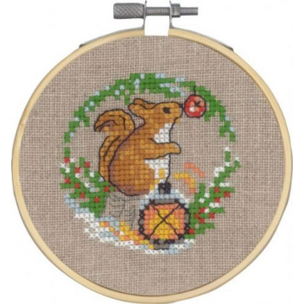 Permin Broderikit Egern Ø10cm