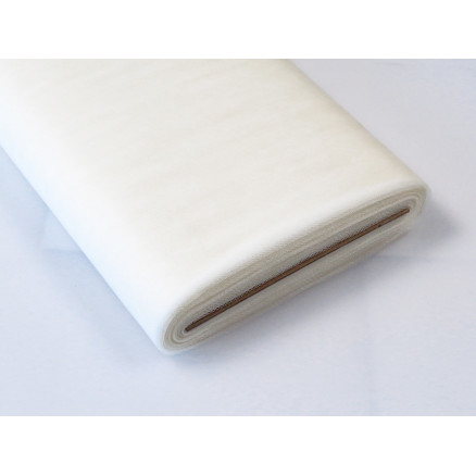Tyl Stof Nylon 76 Natur 145cm - 50cm
