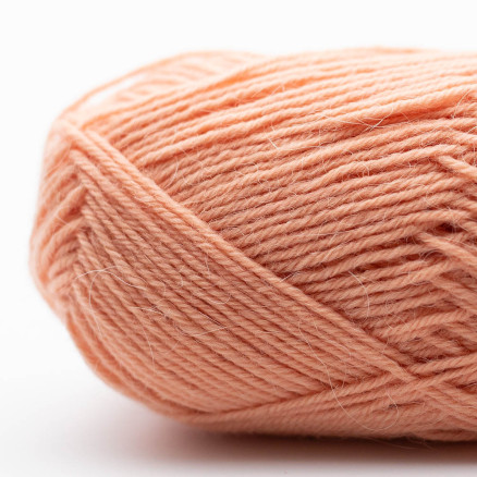Kremke Soul Wool Edelweiss Alpaka 018 Fersken Blomst