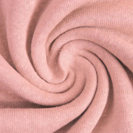 Hør/Viscose Jersey Stof 1213 Lys Rød - 50cm
