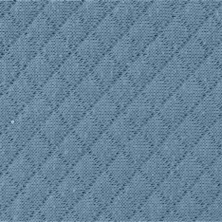 Bomuldsjersey Double Face Stof 401 Jeans Blå - 50 cm